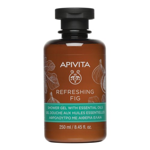 Apivita Refreshing Fig - Gel Doccia Con Oli Essenziali 250ml