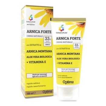 optima colours of life skin supplement - arnica forte 33% crema 100ml