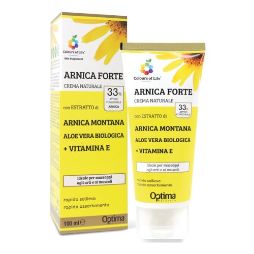 Optima Colours Of Life Skin Supplement - Arnica Forte 33% Crema 100ml