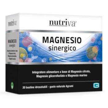 nutriva magnesio sinergico 30 bustine idrosolubili