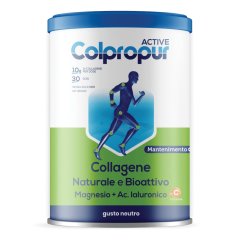 Colpropur Active Collagene Magnesio e Acido Ialuronico Gusto Neutro 330g