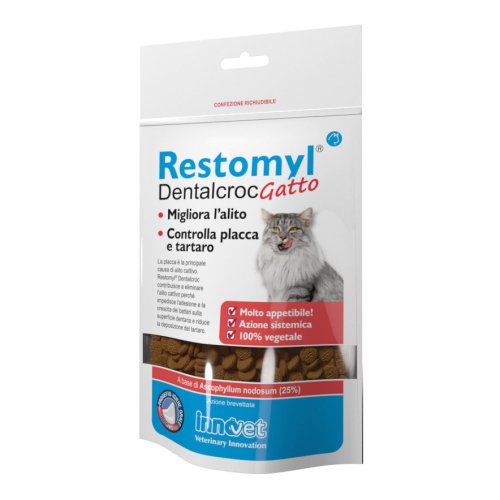 Restomyl DentalCroc Gatto Busta 60g