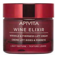Apivita Wine Elixir Wrinkle & Firmness Lift Cream - Crema Liftante Rughe & Compattezza Texture Leggera 50ml