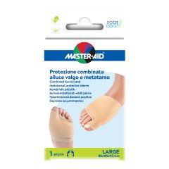 Master Aid Foot Care Protezione Protezione Metatarsale In Gel E Tessuto Taglia Large 2 Pezzi