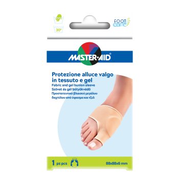 master aid foot care protezione combinata alluce valgo e metatarso taglia large