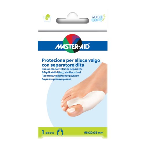 Master Aid Foot Care Protezione Per Alluce Valgo Con Serparatore Dita