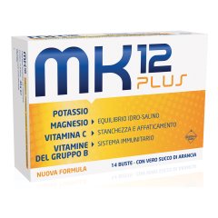 mk12 plus integratore di sali minerali gusto arancia 14 bustine