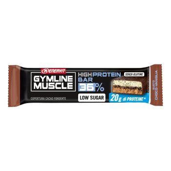 enervit gymline muscle high protein barretta proteica 36% choco-vaniglia 55g