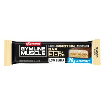 enervit gymline muscle high protein barretta proteica 36% gusto cookie 55g