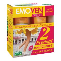 emoven kit fresh gel con mentolo 2 tubi da 125ml