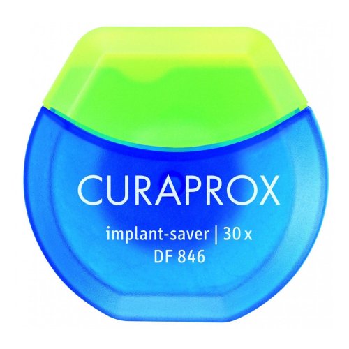 Curaprox DF 846 Implant-Saver Filo Interdentale Elastico 30 Fili