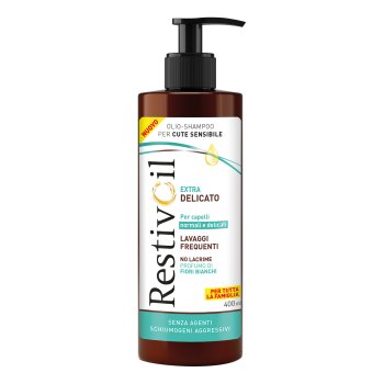 restivoil extra delicato olio-shampoo capelli normali e delicati 400ml