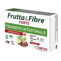 FRUTTA & FIBRE FORTE 12CUBETTI