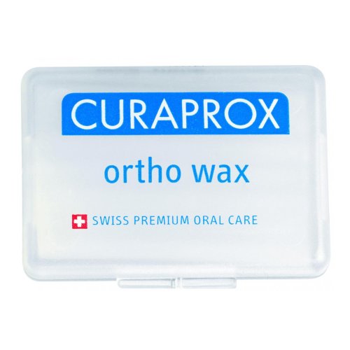 Curaprox Ortho Wax Cera Ortodontica Gusto Neutro 7 Pezzi