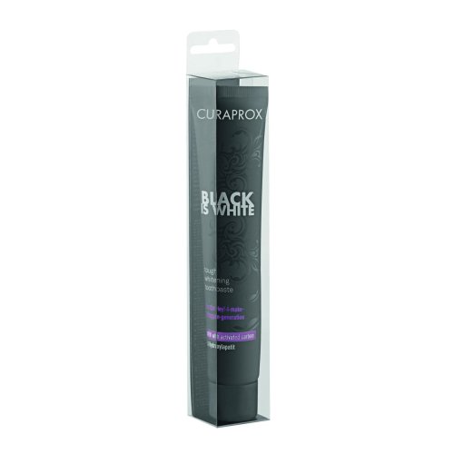 Curaprox Black Is White Dentifricio Carbone Attivo 10ml