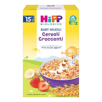 hipp baby muesli cereali crocc