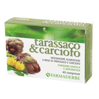 tarassaco/carciofo 40cpr