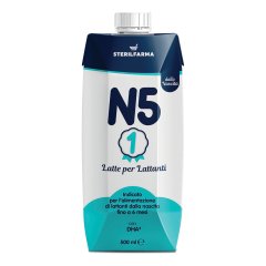 n5+ 1 latte liquido 500ml