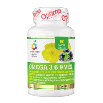 optima colours of life - omega 369 veg 60 soft gel