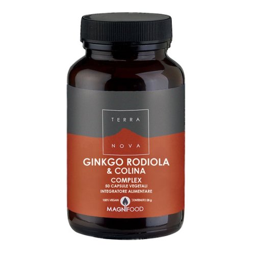 GINKGO RODIOLA COLINA 50CPS VE