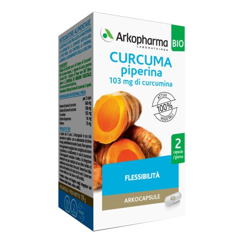 ARKOCAPSULE Curcuma/Pip.40 Cps