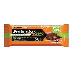 NamedSport PROTEINBAR Zero Cacao Madagascar Dream Cocoa Barretta Proteica 35% 50g