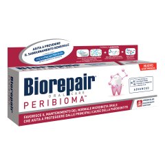 Biorepair Peribioma Dentifricio Protezione Gengive Infezioni e Gengive Rosse 75 ml