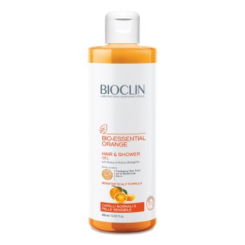 bioclin bio essential orange detergente capelli corpo 400 ml