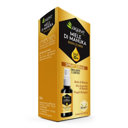 Agave Natura - Miele Di Manuka IAA 10+ ( MGO 263mg/Kg ) Spray Orale 25ml