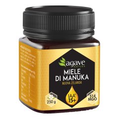 agave natura - miele di manuka iaa 15+ ( mgo 514mg/kg ) 250g