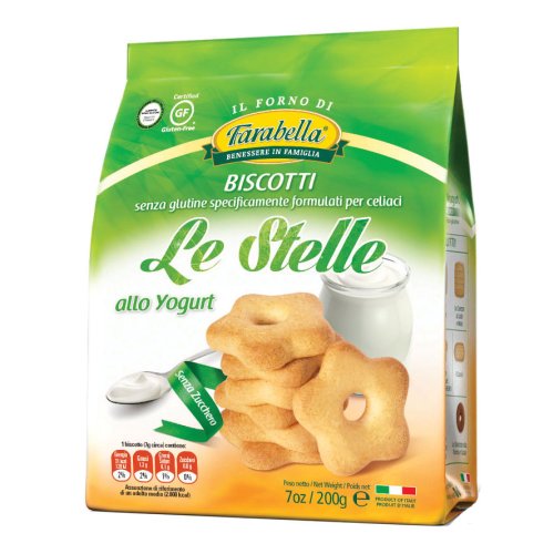 FARABELLA Bisc.Stelle Yog.200g