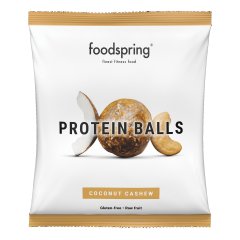 foodspring protein balls - snack proteico cocco e anacardi 40g