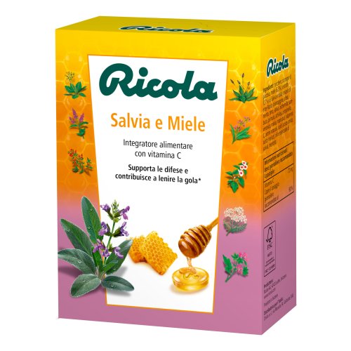 RICOLA SALVIA E MIELE 50G