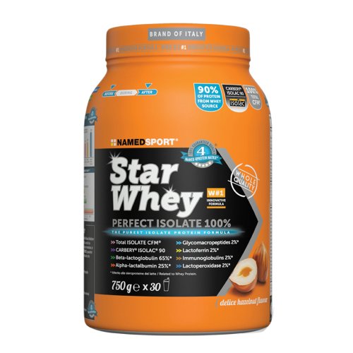 NAMEDSP.STAR WHEY HAZELNUT 750G