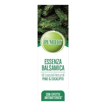 pumilio essenza balsamica pino & eucalipto con antibatterico 10ml