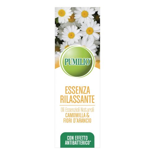 Pumilio Essenza Rilassante di Camomilla e Fiori d'arancio Con Antibatterico 10ml