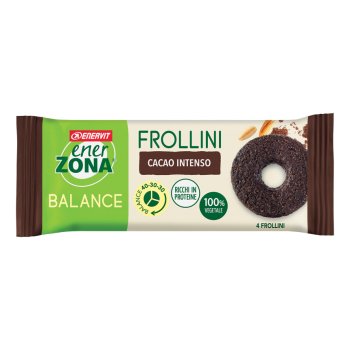 enervit enerzona balance frollino cacao monodose 4 frollini 24g