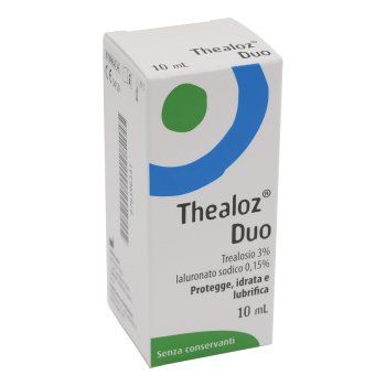 thealoz duo soluzione oculare idratante e lubrificante 10ml - gmm farma srl