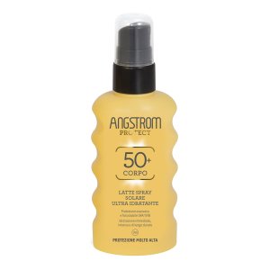 Angstrom Protect Spf50+ Corpo Latte Solare Spray Protezione Molto Alta 175ml