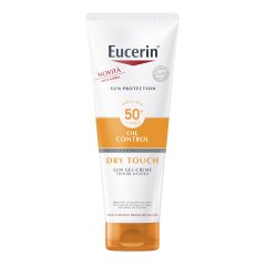 eucerin sun oil control gel-crema dry touch spf50+ protezione solare molto alta 200ml