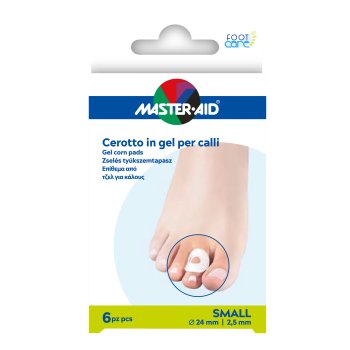 master aid foot care cerotto gel calli taglia s 6 pezzi