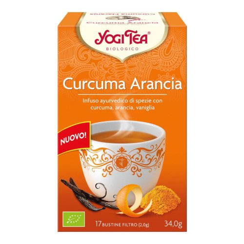 YOGI TEA CURCUMA ARANCIA 34G