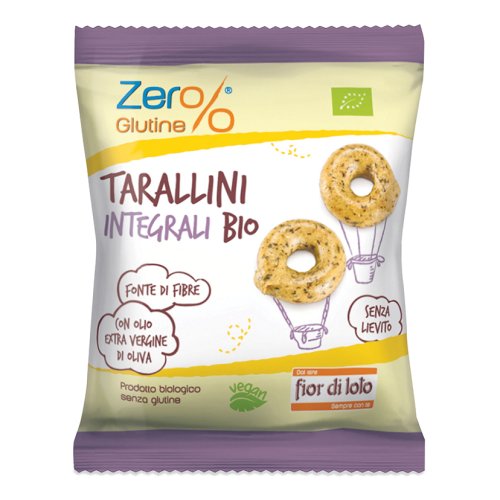 Fior Di Loto Zero% Glutine Tarallini Integrali 30g