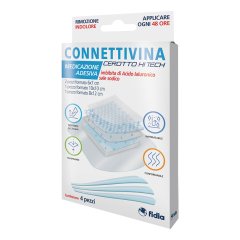 connettivina hitech escoriazioni, piccoli tagli e scottature 4 cerotti misti