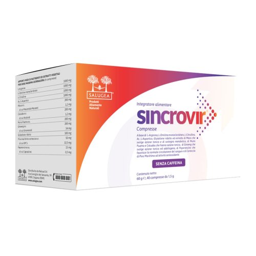 Salugea - Sincrovir 40 Compresse In Bustine Monodose