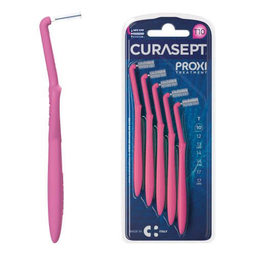 Curasept Proxi Angle Treatment T10 Scovolini Cilindrici Fuxia