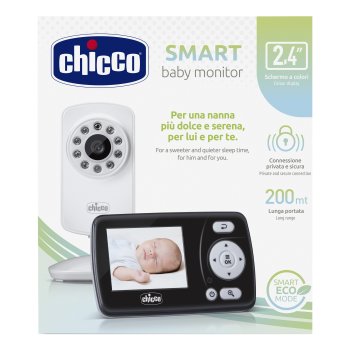 chicco video baby monitor smart età consigliata 0m+
