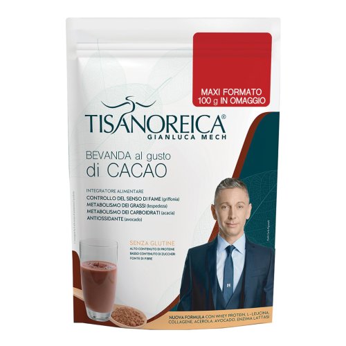 Gianluca Mech Tisanoreica Bevanda Al Gusto Cacao Maxi Formato
                500g