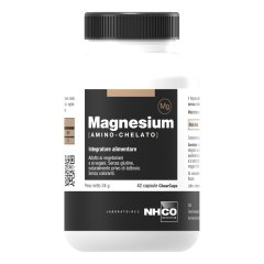 nhco - magnesium integratore di magnesio amino-chelato 42 capsule clearcaps