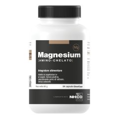 nhco - magnesium integratore di magnesio amino-chelato 84 capsule clearcaps